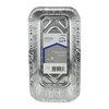 Home Plus Durable Foil 3-3/4 in. W X 8 in. L Loaf Pan Silver , 3PK D51030